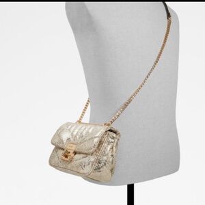 ALDO Gold crossbody bag